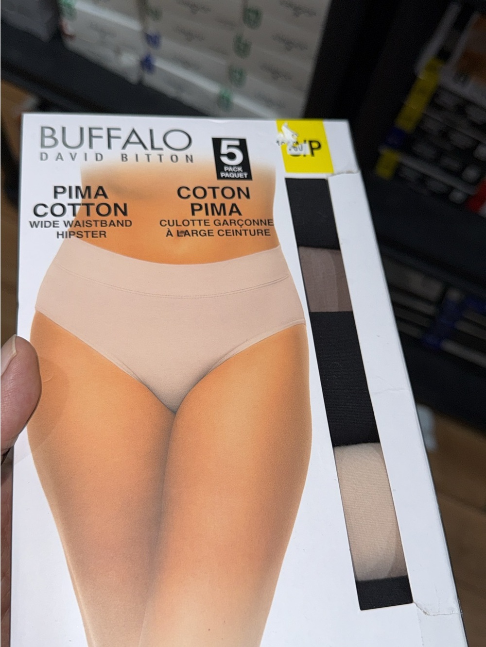 Buffalo David Bitton Kids Hipster Briefs - Beige Pack
